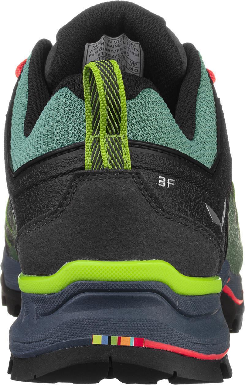 Mountain Trainer Lite GTX - Womens - Feld Green / Fluo Coral 4