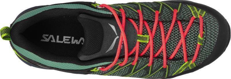 Mountain Trainer Lite GTX - Womens - Feld Green / Fluo Coral 5