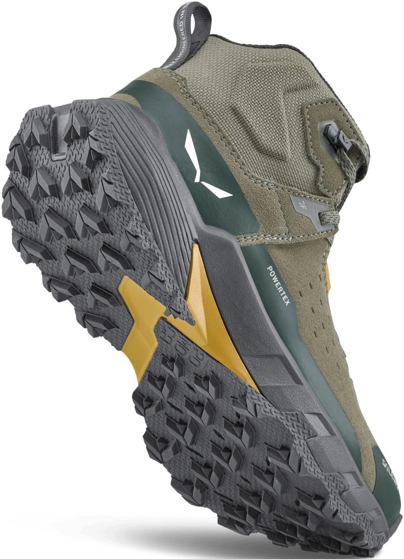 Pedroc 2 Leather Mid PTX - Mens - faded green / dark olive 1