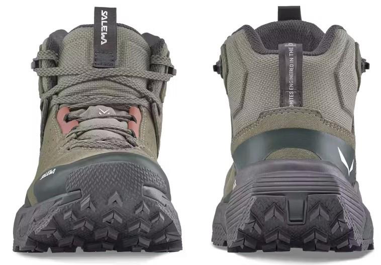 Pedroc 2 Leather Mid PTX - Womens - faded green / dark olive 1