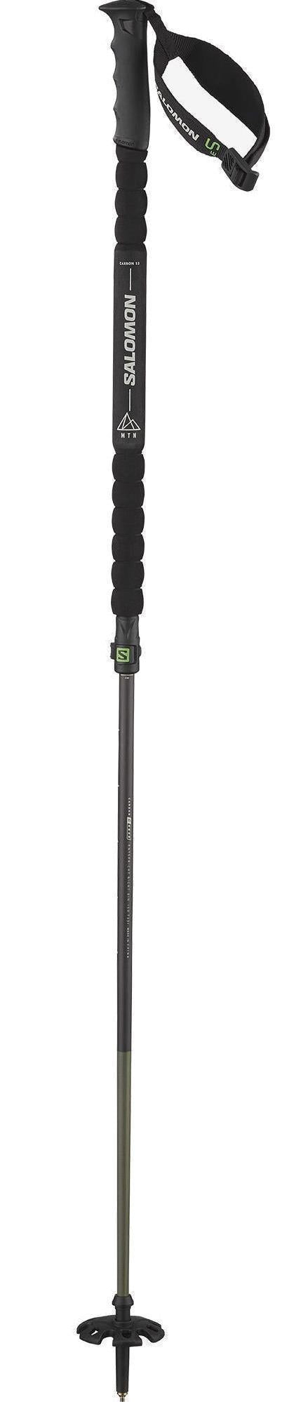 MTN Carbon S3 Poles - Black / Yellow 1