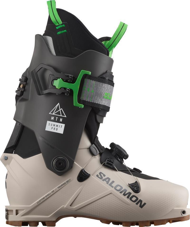 MTN Summit Pro Boots - Mens - Rainy Day / Beluga / Pastel Neon Green 1 2