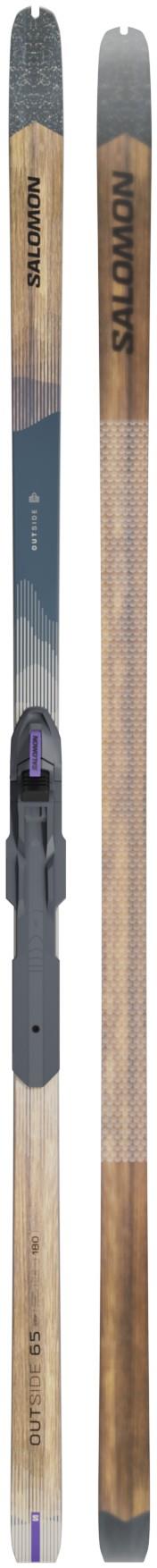 Outside 65 Grip and BC Outside XC Set - sargasso sea / madder brown / white 1
