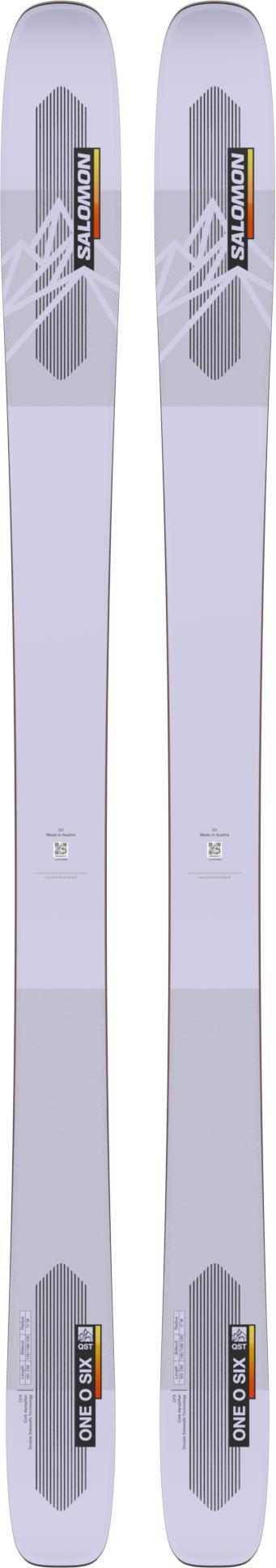 QST 106 Skis - Evening Hase / Acid Green / Flame 1