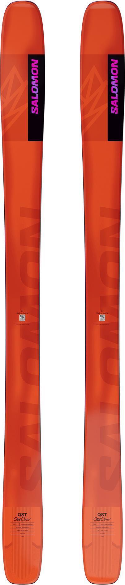 QST 106 Skis - neon punch / pastel neon purple / neon fuschia 1