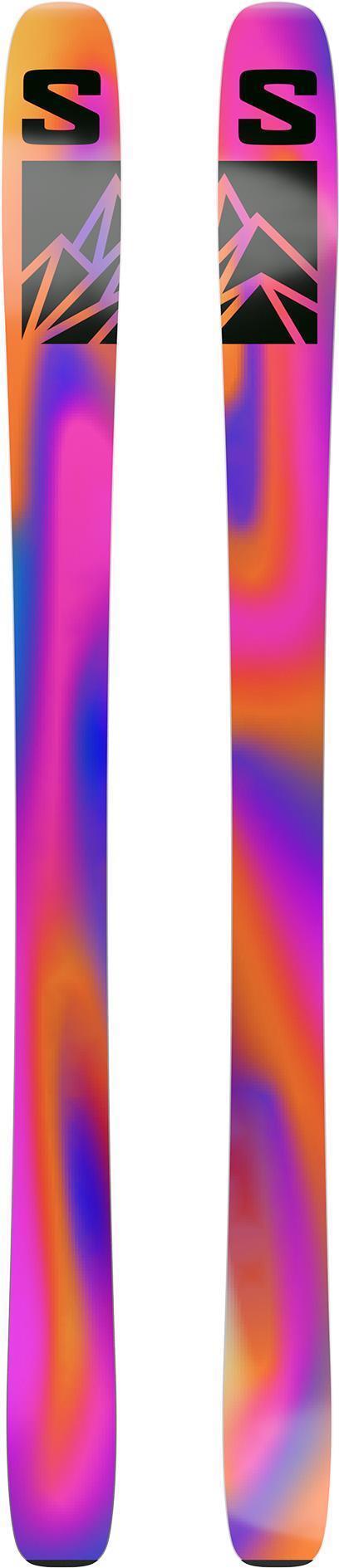 QST 106 Skis - neon punch / pastel neon purple / neon fuschia 1