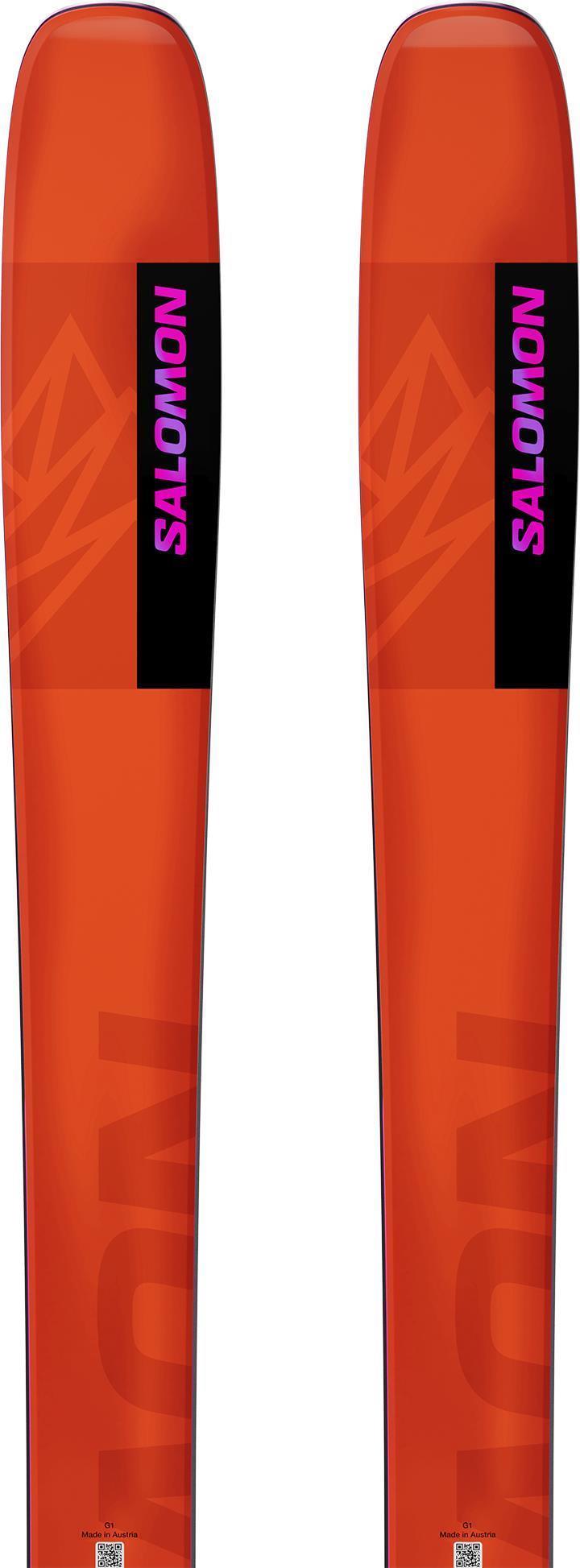 QST 106 Skis - neon punch / pastel neon purple / neon fuschia 1
