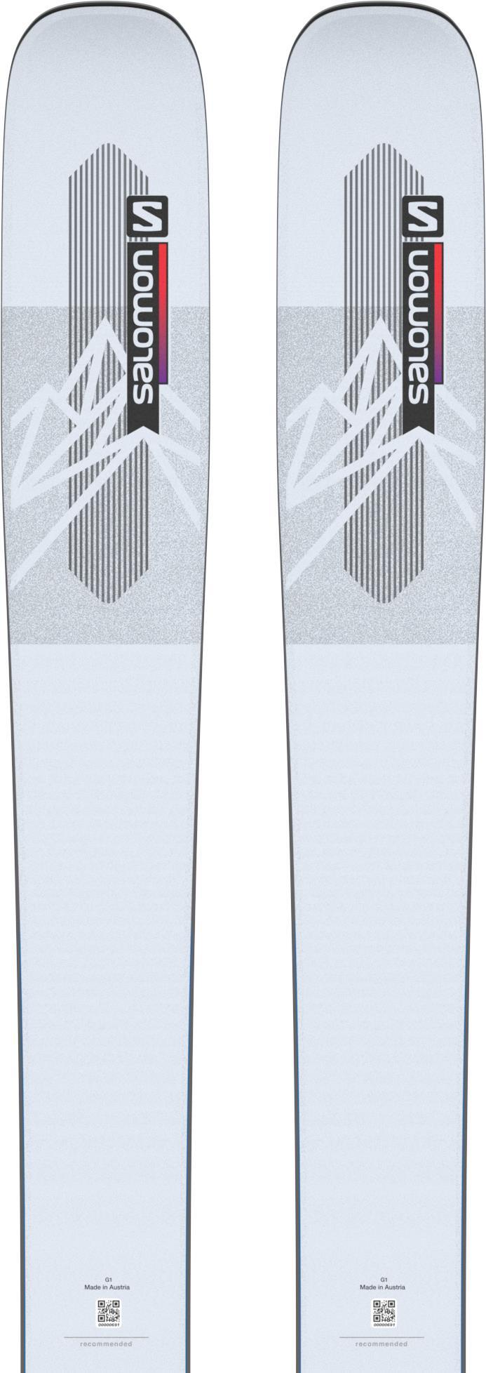 QST Blank Skis - Illusion Blue / Red / Process Blue 3