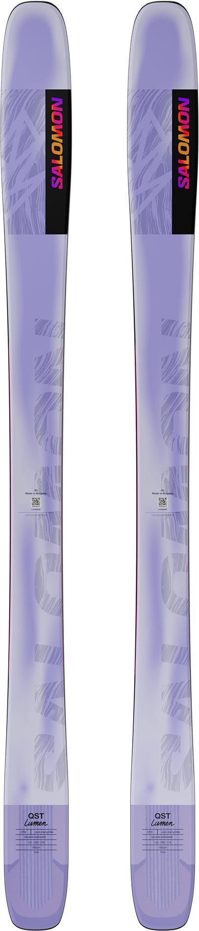QST Lumen 98 Skis - Womens - lilac breeze / rhodamine red / saffron 1
