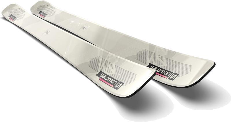 QST Stella 106 Skis - Womens - beige / pink 1