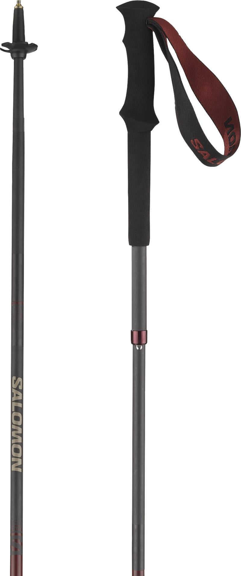 Quest Carbon Foldable Poles - Madder 1