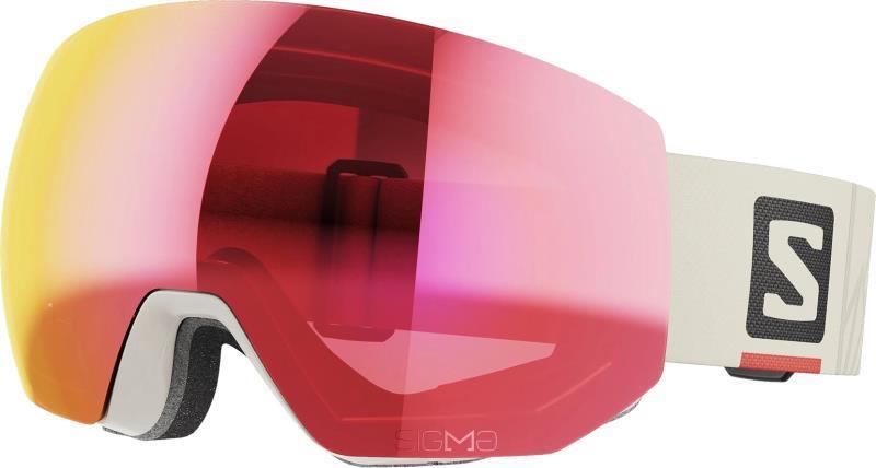 Radium Pro Sigma Goggles - roasted cashew / poppy red 1