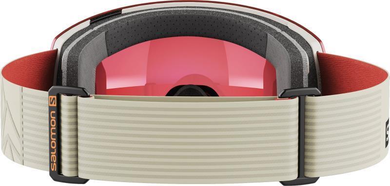 Radium Pro Sigma Goggles - roasted cashew / poppy red 1