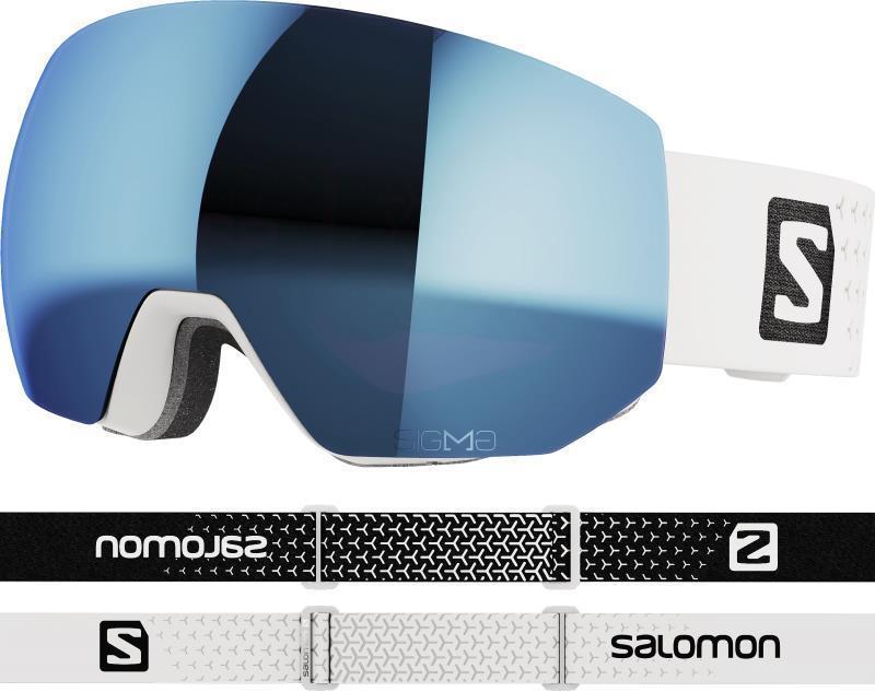 Radium Pro Sigma Goggles - white / sky blue 1