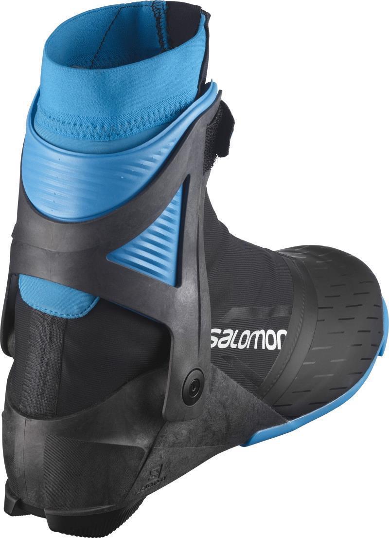 S/Max Carbon Skate Nocturne ProLink Boots - Unisex - Black / Process Blue 2