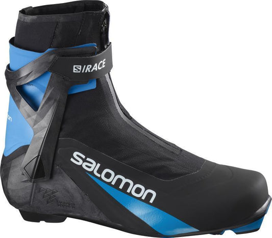 S/Race Carbon Skate ProLink Boots - Unisex - Black / Process Blue 1
