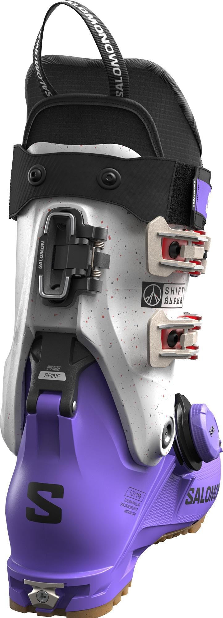 Shift Alpha Boa 115 Boots - Womens - ultra violet / black / black 1
