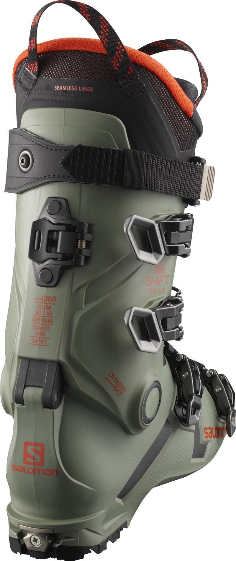 Shift Pro 130 AT - Mens - Oil Green / Black / Orange 3