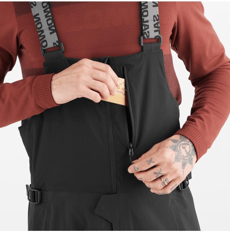 Absolute 3L Bib - Mens - deep black 1