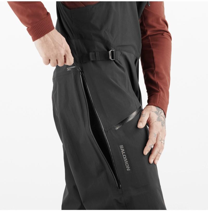 Absolute 3L Bib - Mens - deep black 1