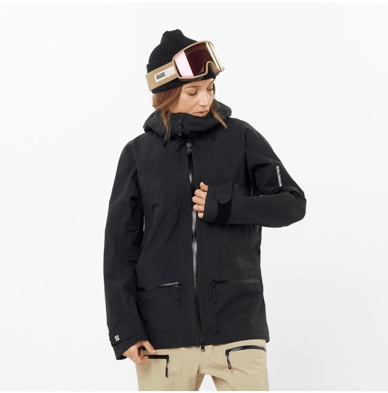 Absolute 3L Jacket - Womens - deep black 1
