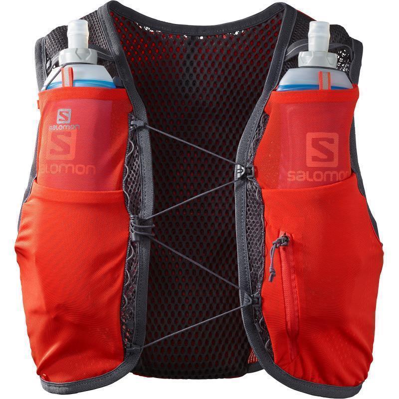 Active Skin 8 Set - Mens - Fiery Red / Ebony 2