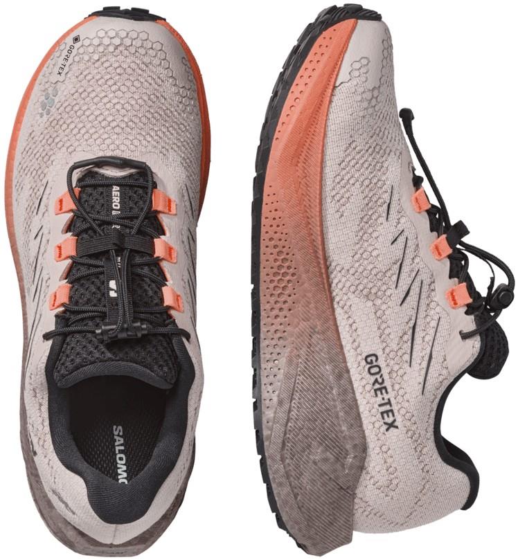 Aero Blaze 4 GRVL GTX - Womens - rainy day / black / nectarine 1