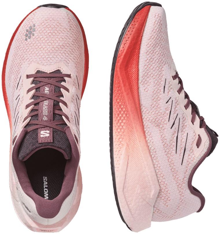 Aero Blaze 4 - Womens - vanilla ice / huckleberry / lava falls 1