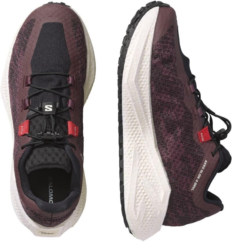 Aero Glide 4 Gravel - Womens - huckleberry / black / vanilla ice 1