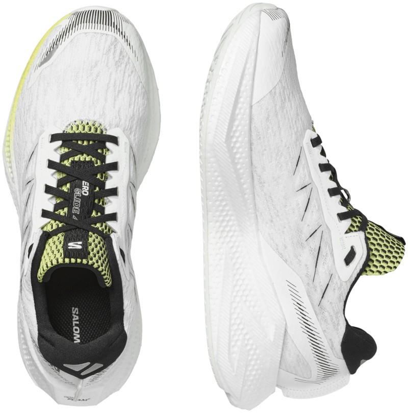 Aero Glide 4 - Mens - white / sunny lime / black 1