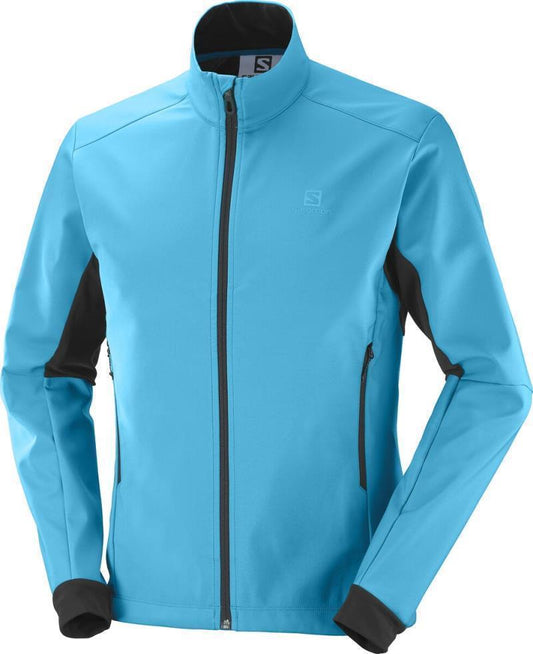 Agile Softshell Jacket - Mens - barrier reef / black 1