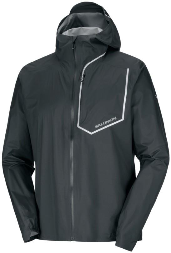 Bonatti Pro Jacket - Mens - deep black / reflective charcoal gray 1