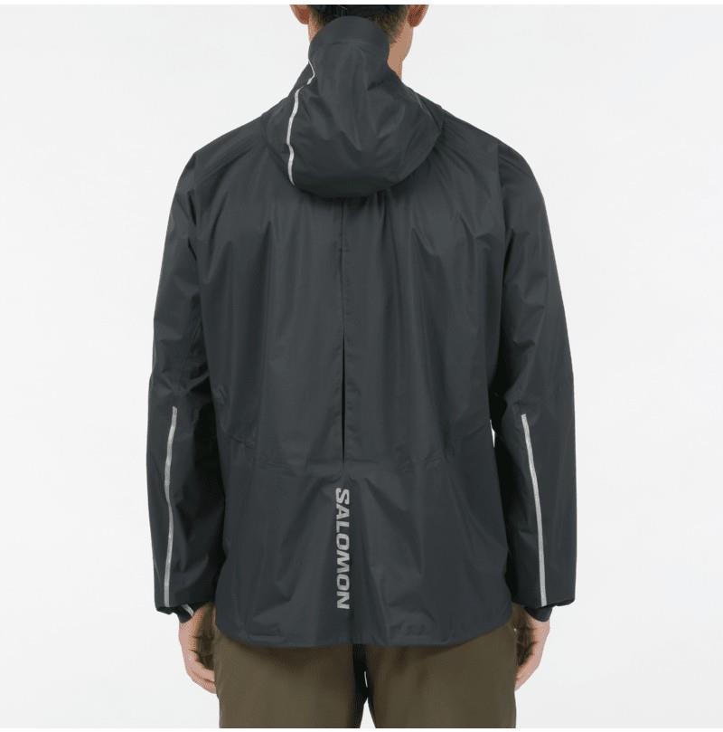 Bonatti Pro Jacket - Mens - deep black / reflective charcoal gray 1