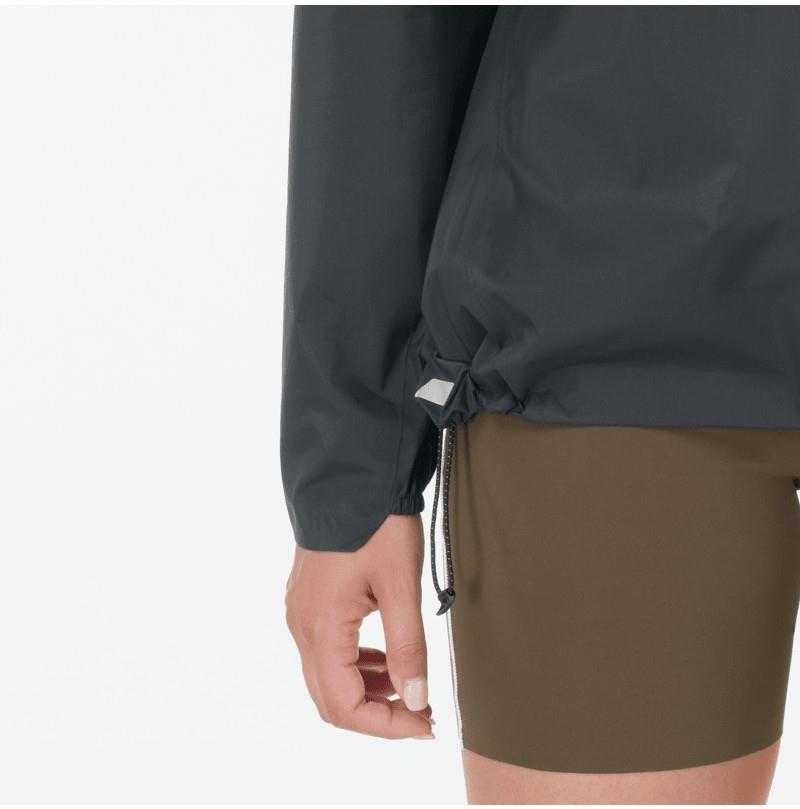 Bonatti Pro Jacket - Womens - deep black / reflective charcoal gray 1