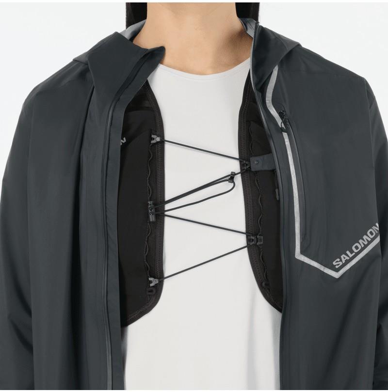 Bonatti Pro Jacket - Womens - deep black / reflective charcoal gray 1