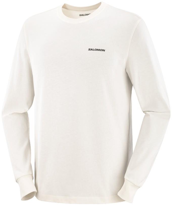 Chest Logo LS Tee - Mens - whisper white 1