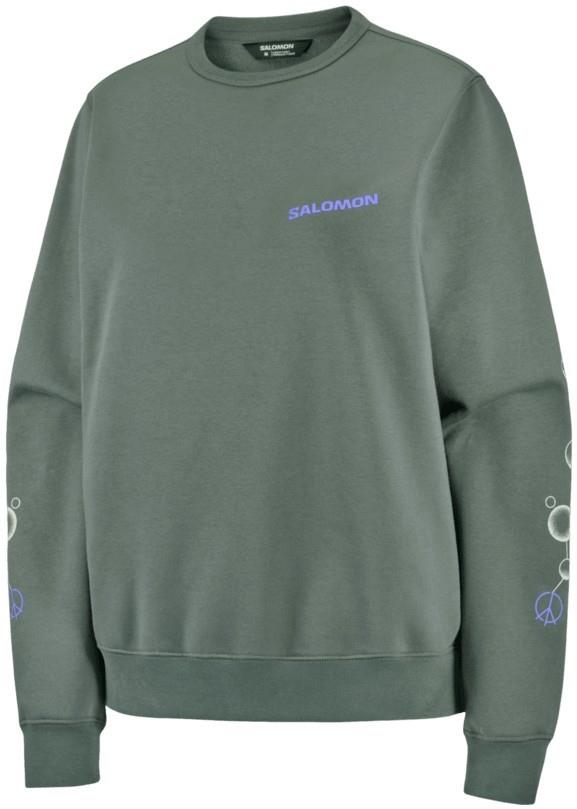Courtney Core Crewneck - Womens - cedar gray 1