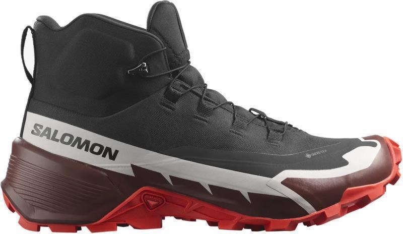 Cross Hike 2 Mid GTX - Mens - Black / Bitter Chocolate / Fiery Red 1