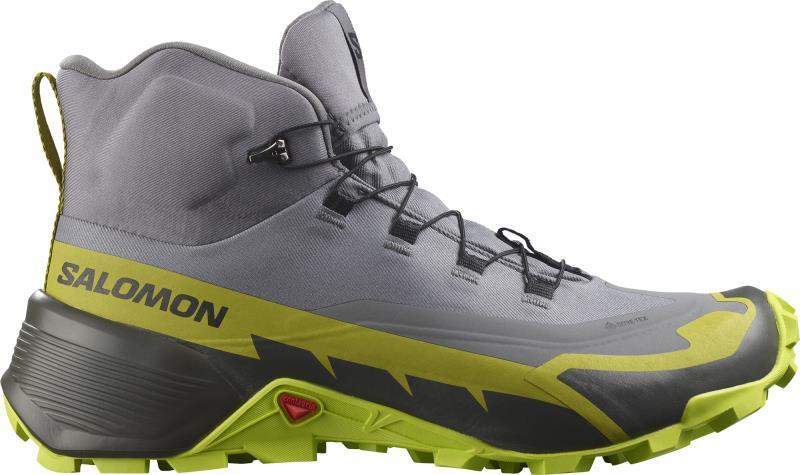 Cross Hike 2 Mid GTX - Mens - Quiet Shade / Acid Lime / Golden Lime 1