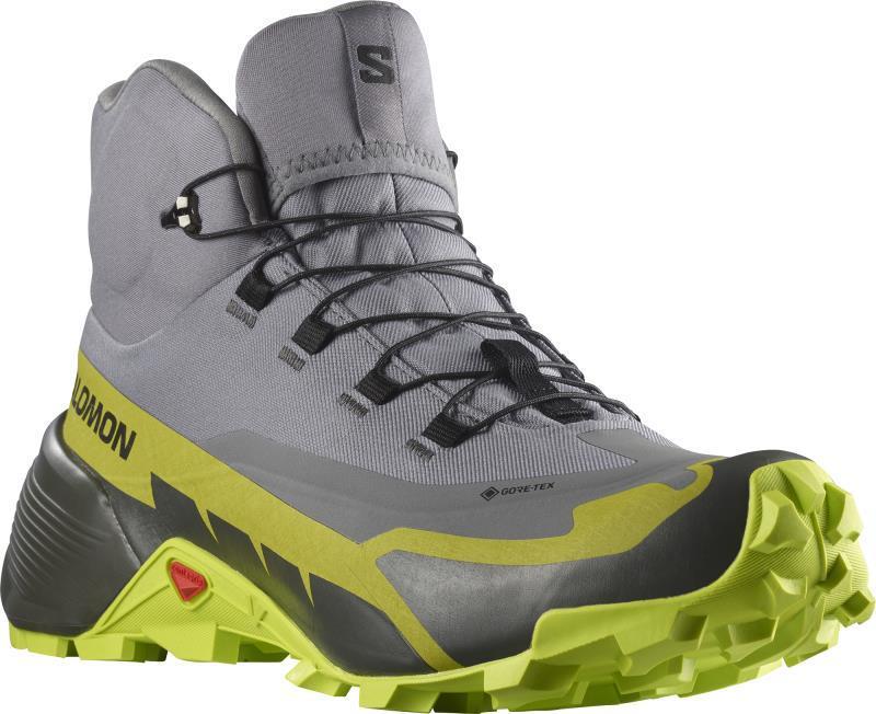 Cross Hike 2 Mid GTX - Mens - Quiet Shade / Acid Lime / Golden Lime 3