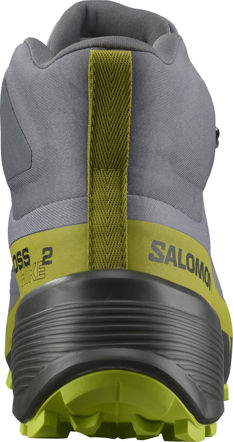 Cross Hike 2 Mid GTX - Mens - Quiet Shade / Acid Lime / Golden Lime 5