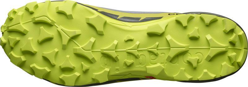 Cross Hike 2 Mid GTX - Mens - Quiet Shade / Acid Lime / Golden Lime 6