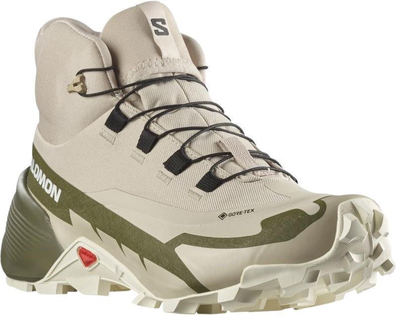 Cross Hike 2 Mid GTX - Womens - Feather Gray / Olive Night / White 2