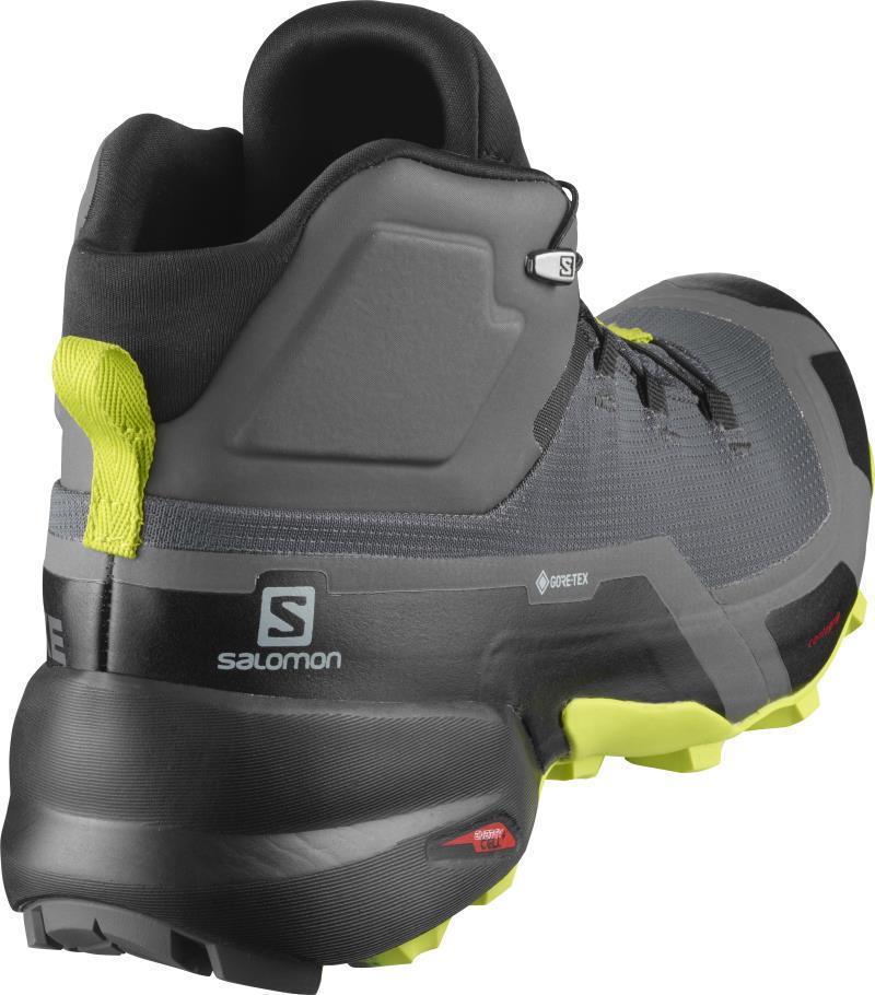 Cross Hike Mid GTX - Mens - magnet / black / lime punch 1