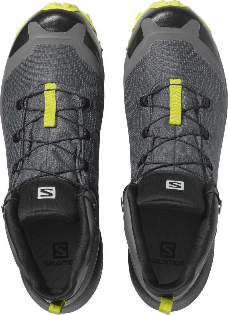 Cross Hike Mid GTX - Mens - magnet / black / lime punch 1