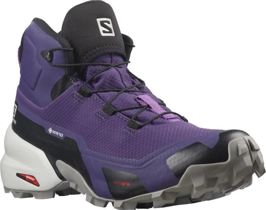 Cross Hike Mid GTX - Womens - grape juice / frost gray / royal lilac 1