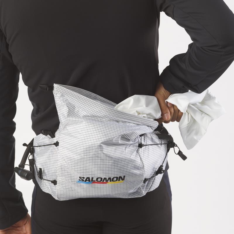 Cross Season Bladder Race Flag - White / Black 3
