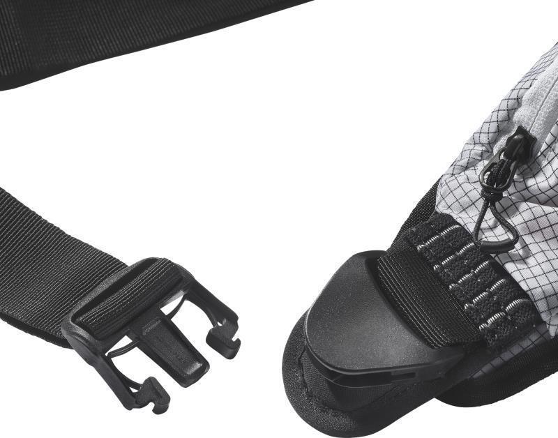 Cross Season Bottle Race Flag - White / Black 6
