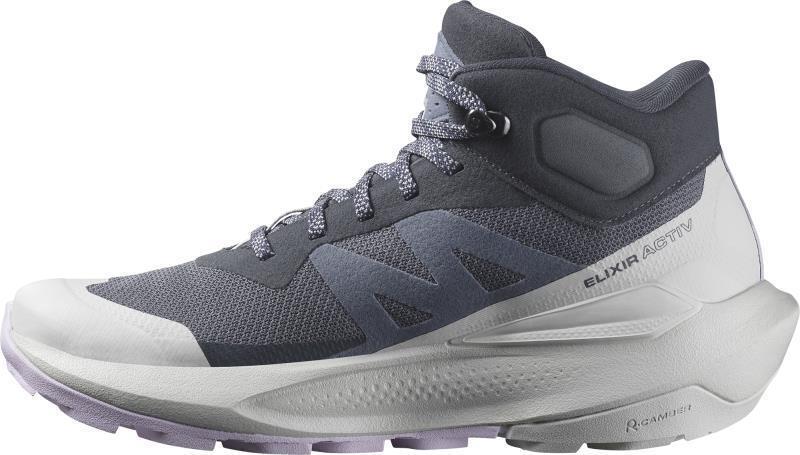 Elixir Activ Mid GTX - Womens - India Ink / Glacier Gray / Orchid Petal 2