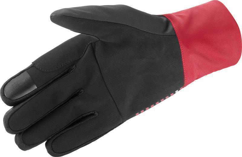 Equipe Gloves - Black / Rio Red 2